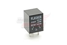 Реле поворотов 12В, 130Вт, 3 контакта, универсальное для ламп накаливания и LED