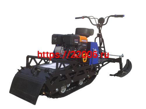 Мотобуксировщик компактный с лыжным модулем ЛИДЕР-ДЕЛЬТА-3, CVTL (+Фара) 10 л.с., TAV2-40,, РЕВЕРС фото 4