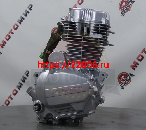 Двигатель 4т. 250 см3 167FMМ (CG250) 5МКПП, ZONGSHEN (бывает маркировка 169) см 94100 фото 2