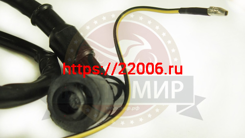 Катушка зажигания CG125 как Альфа, трицикл Лифан с проводом и свечным колпачком, без кроншт.(НАБОР) фото 2