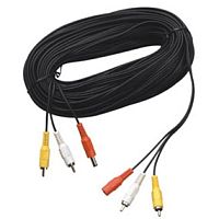 TD-276 ОРБИТА 30 м кабель-удлинитель видеокамер с штекерами RCA и 5.5 пит