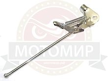 Подножка для велосипеда 28" хром большая с пружиной  (TRB-1242)