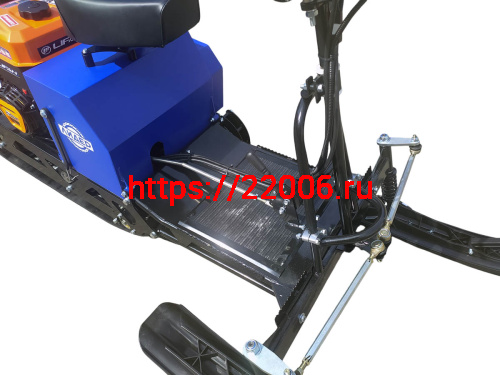 Мотобуксировщик компактный с лыжным модулем ЛИДЕР-ДЕЛЬТА-3, CVTL (+Фара) 10 л.с., TAV2-40,, РЕВЕРС фото 6