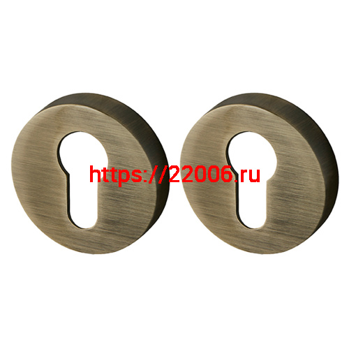 Накладка Armadillo (Армадилло) под цилиндр ET.R.URB52 (ET URB) АВ-7 бронза