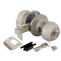 Ручка Punto (Пунто) защелка DK672 SN-ET (6072 SN-E) (кл./фик.) мат. никель