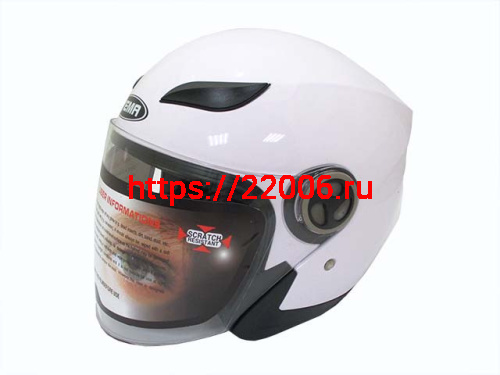 Мотошлем YM-619 белый (S)