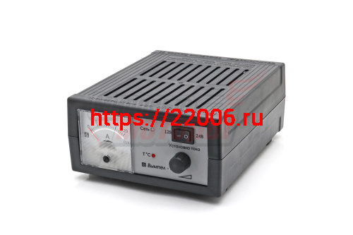 Зарядное устройство ВЫМПЕЛ-40 (12В/24В, зарядный ток 0,8-20А, стрелочный амперметр)