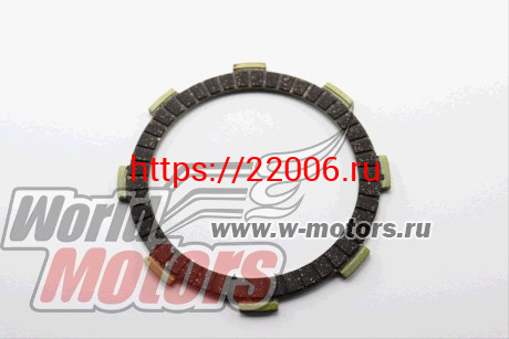 Диск сцепления феродо (91х110/119х3мм) (CG125-250/CB125-250/ YBR125, RX125, YB100/ 153FMI-160FMK) 1ШТ Диск сцепления феродо (91х110/119х3мм) (CG125-250/CB125-250/ YBR125, RX125, YB100/ 153FMI-160FMK) 1ШТ