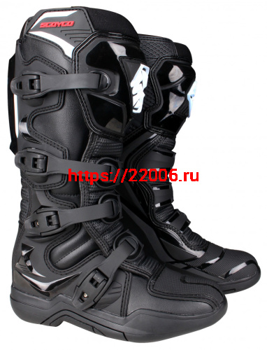 Мотоботы Scoyco MBM003 черные 40