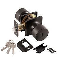 Ручка Punto (Пунто) защелка DK772/BL BL-ET (кл./фик.) черный