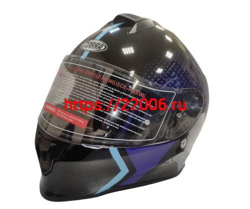 Шлем интеграл COBRA EC H151, цвета в ассортименте (11 разных расцветок), размер L Шлем интеграл COBRA EC H151, цвета в ассортименте (11 разных расцветок), размер L