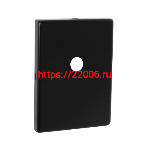 Накладка Fuaro (Фуаро) на шток цилиндра ESC.O.RL/K.486 (ESC 486-O RL) BL черный (1шт.)