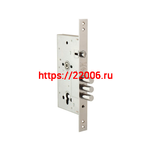 Корпус Kale kilit (Кале килит) врезного цилиндрового замка с защёлкой 252/R w/b