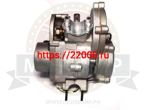 Двигатель Веломотор72 (8Р) АВТОМ.СЦЕПЛ.(КОМПЛЕКТ для установки) ц.бежным сц-м и руч. стартером фото 5
