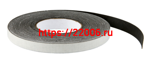 Терморасширяющийся Fuaro (Фуаро) уплотнитель ISOLAR 1500-15/B (толщина 1,5 мм, ширина 15 мм, длина 15,9 м), черный