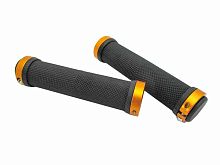 Ручка руля вело L-130, 2 алюминиевых фиксатора