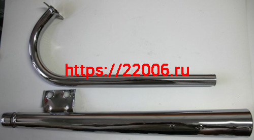 Глушитель с выхлопной трубой Карпаты Глушитель с выхлопной трубой Карпаты