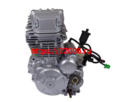 Двигатель 4т. 250 см3 172FMМ-6  ZONGSHEN CB250-RL (4 клап.) 5МКПП, эл.+кик старт, баланс.вал фото 5