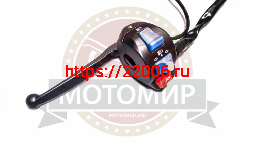Переключатель скутер WIZARD, WIZARD LED левый (05050Q088) фото 3 Переключатель скутер WIZARD, WIZARD LED левый (05050Q088) фото 3