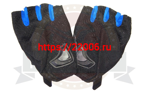 Перчатки SCOYCO (оригинал) МС-44D, цвет синий,  р-р XL фото 2