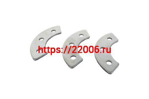 Прокладки (сегменты) стальные крепления ведомой звезды F50/F80 (КОМПЛ.=3 сегмента)