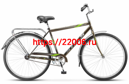 Велосипед 28" STELS Avangard 300 28C (рама ст. 20", дорожный, 1ск, торм.ножной, арт.15) черный фото 2