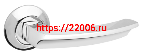 Ручка Fuaro (Фуаро) раздельная R.AR54.ALFA (ALFA AR) 140mm CP-8 хром