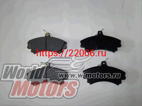 Колодки тормозные передние комплект Haima M3 (MA123328Z) Колодки тормозные передние комплект Haima M3 (MA123328Z)