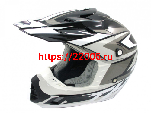 Мотошлем THH TX-12 №20 black/silver (L) детский