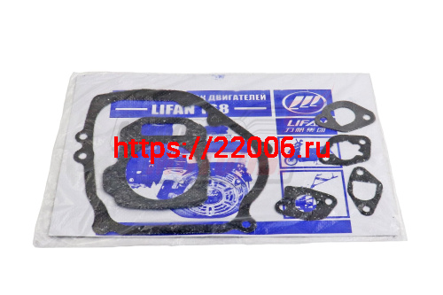 Набор прокладок двигателя Lifan 168F,168F-2 паронит (6 шт) (Россия) Набор прокладок двигателя Lifan 168F,168F-2 паронит (6 шт) (Россия)