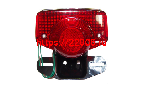 Стоп-сигнал Zodiak, Альфа с кронштейном (в кор. 50 шт) (ПР)