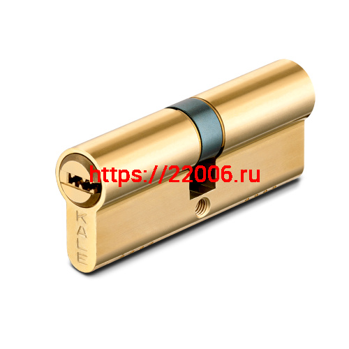 Цилиндровый Kale kilit (Кале килит) механизм 164 OBS SNE/62 (26+10+26) mm латунь 5 кл. фото 3