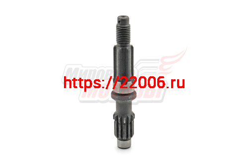 Вал редуктора мотокосы (6 шлицев, 95 мм) Вал редуктора мотокосы (6 шлицев, 95 мм)