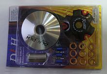 Вариатор спортивный DHL 139QMB  в сб. (медно-граф. втулка, ролики латунь 9шт, палец, пружины)