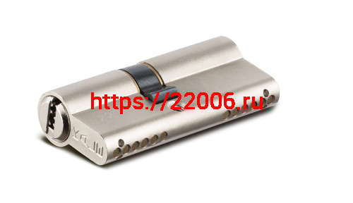Цилиндровый Kale kilit (Кале килит) механизм 164 SN/80 (35+10+35) mm никель 5 кл. фото 5