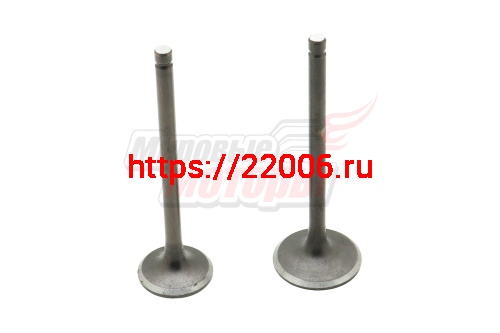 Клапаны (впуск/выпуск) 158QMJ (GY6) (d=23/27) (l=80/81) Клапаны (впуск/выпуск) 158QMJ (GY6) (d=23/27) (l=80/81)