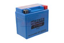 Аккумулятор 12В 7Ач HEMEN ENERGY CT1207.2 (UTZ7S(MF))(кислотный, герметичный) (обр.полярн) (113*70*107