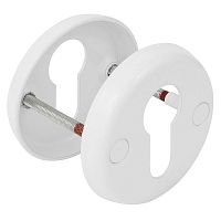 Декоративная Fuaro (Фуаро) накладка ESC-С-001-WH цилиндровая (белый)