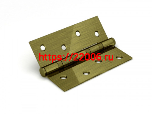 Петля Fuaro (Фуаро) универсальная IN4400U WAB (4BB 100x75x2,5) мат. бронза