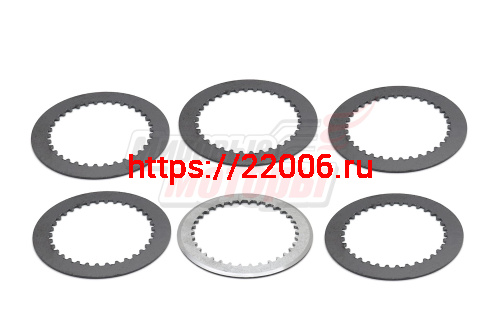 Диски сцепления Муравей (метал.5 тонких + 1 толстый)