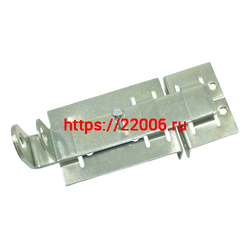 Задвижка дверная ЗД-04 цинк