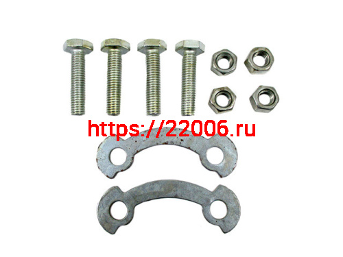 Набор крепления ведомой звезды (4 болта, 4 гайки, контровочные шайбы) 139FMB