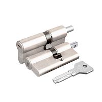 Цилиндровый механизм Cisa (Чиза) под вертушку ASIX OE302-12.12 (70 мм/35+10+25), НИКЕЛЬ