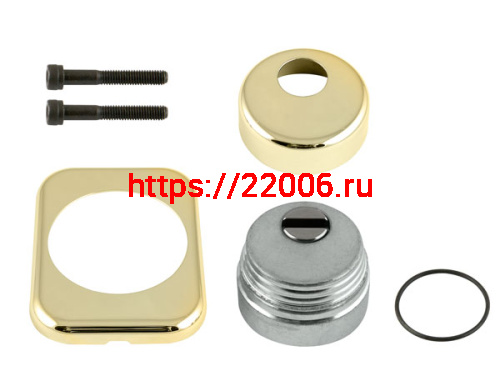 Броненакладка Armadillo (Армадилло) на ЦМ квадрат (от вырывания, 25 мм) ET/ATC-Protector 1-25(SQ) GP-2 Золото фото 2