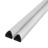 Самоклеящийся Trelleborg (Треллеборг) уплотнитель, профиль D-100 9x8 мм, белый (бобина 150 м)