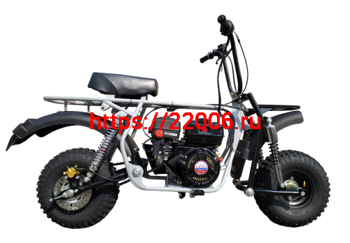 Мотоцикл СКАУТ СПАРК 3 - 7 (передняя и задняя подвеска, 7 л.с. РЕДУКТОР с автоматическим сцеплением) фото 2
