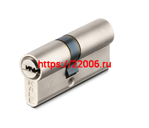 Цилиндровый Kale kilit (Кале килит) механизм 164 SN/80 (35+10+35) mm никель 5 кл.