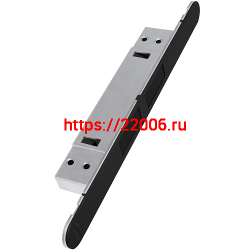 Магнитная AGB (АГБ) защелка Touch B01120.30.93.642 (черн.) с лиц.пл, с отв.пл для дерев.кор.B02404.31.93