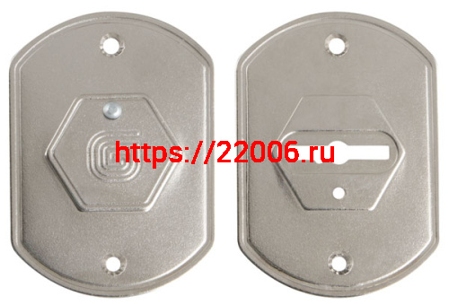 Накладки Guardian (Гардиан) сувальдные "" крашен. ГН 20 /пара/, плоская /123:473/