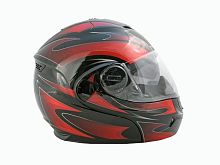 Мотошлем THH T-797 №2 black/ red (L)